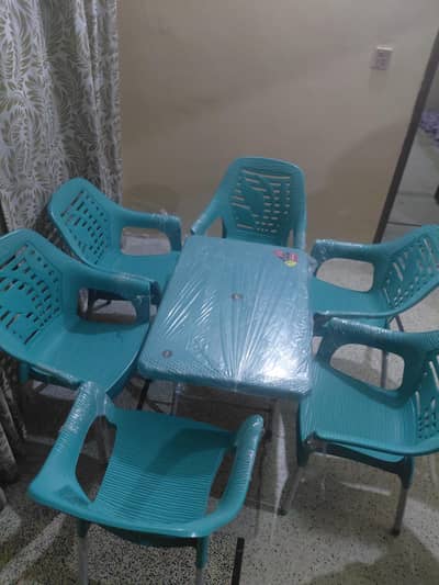 premium Quality Plastic Chairs and table