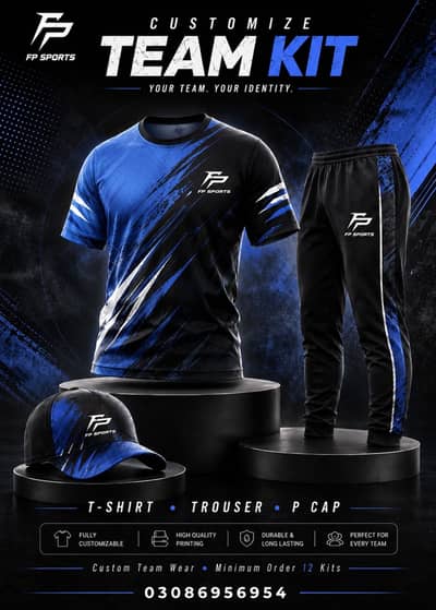 Digital sublimation shirt trouser cap available
