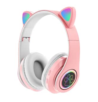 Cat Headphone / P47 Ear Wireless Bluetooth Headphones - Glowing LED L