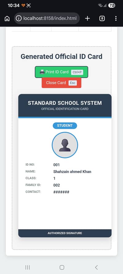 School mamagement system