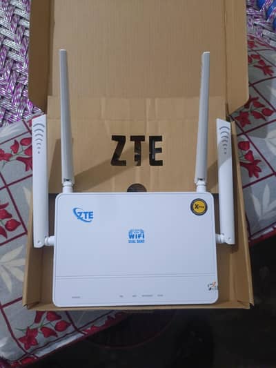 ZTE Xpon New Modem Belkul brand new 4 Antenna