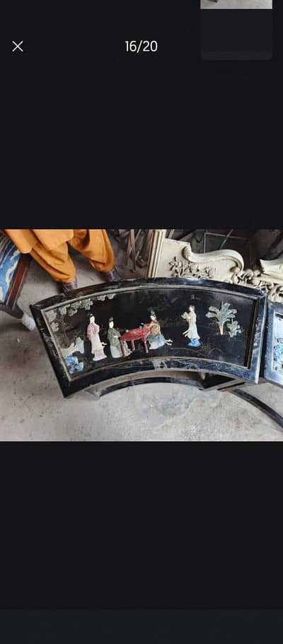 chinese original bar table authentic rare imported mother of pearl