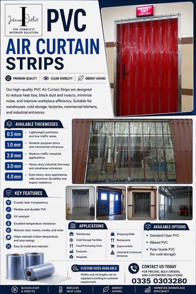 PVC Air Curtain | PVC Curtain | Plastic Curtain