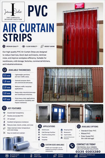 PVC Air Curtain | PVC Curtain | Plastic Curtain