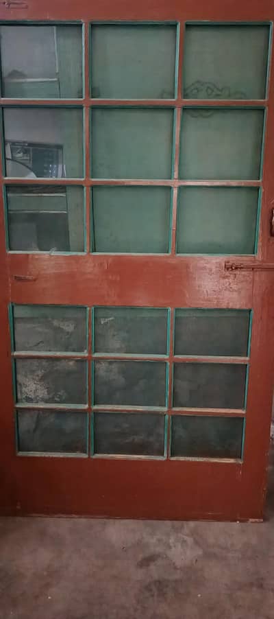 wood jali door (03216905500)