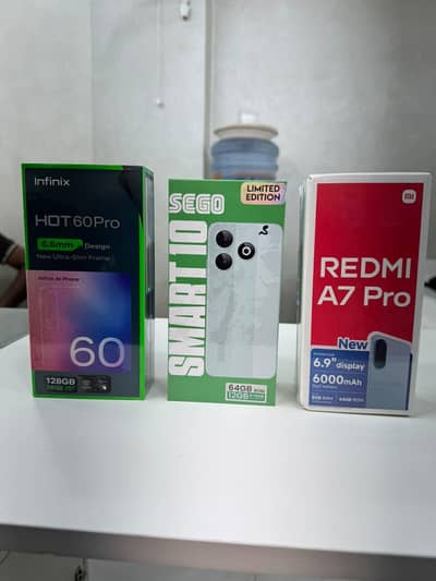 Xiaomi  Redmi A7 pro/ Infinix Hot60 pro /Smart 10 Sego