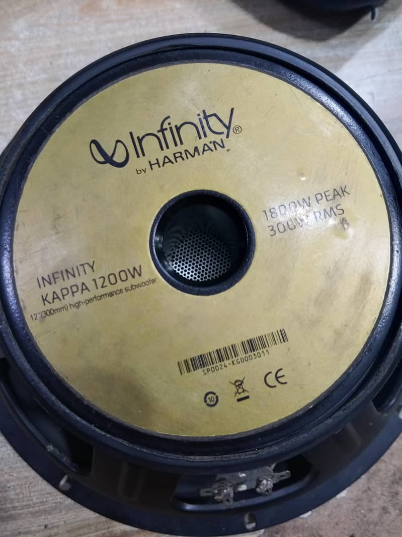 infinity woofer 2