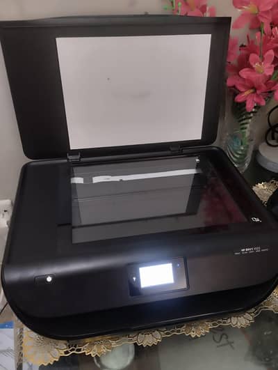 hp Photosmart new wifi all in one color black both printer scanner