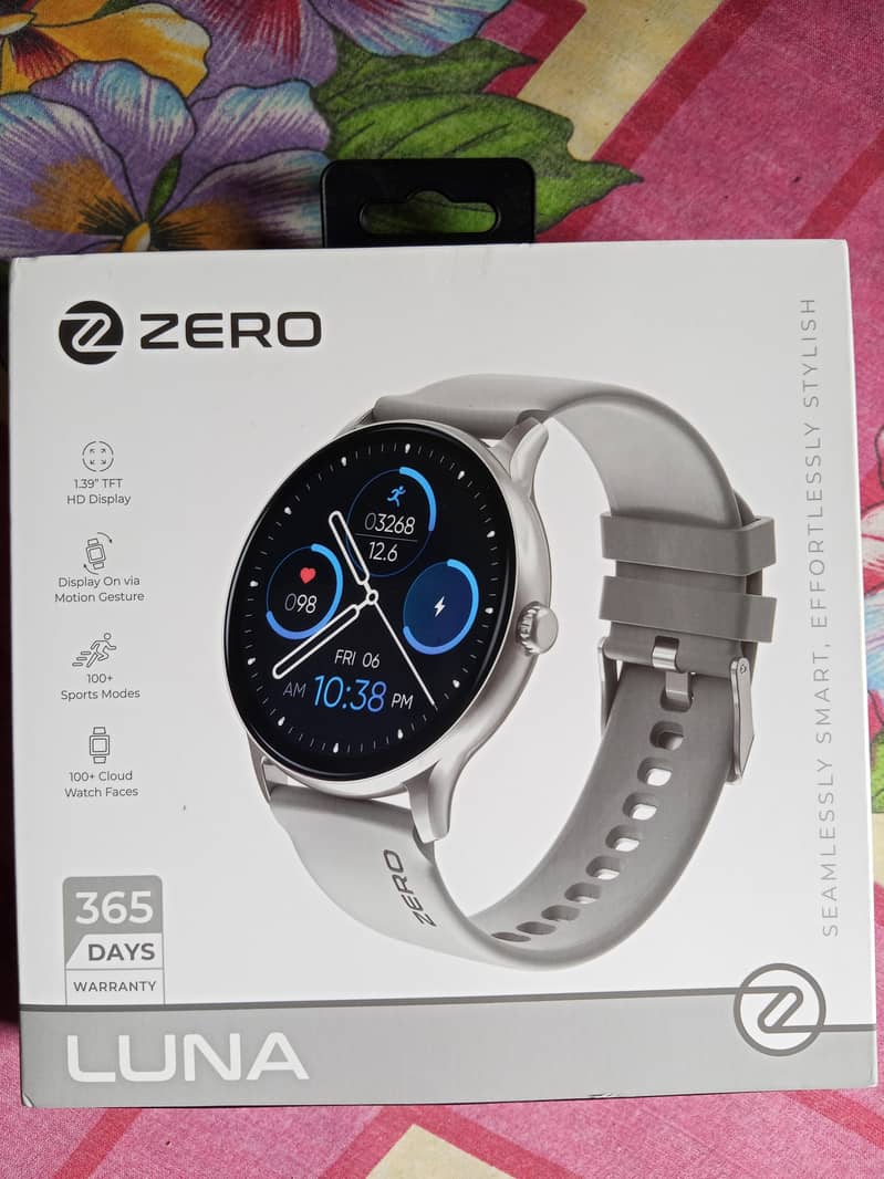 Zero Luna Smart Watch (Gray) 0