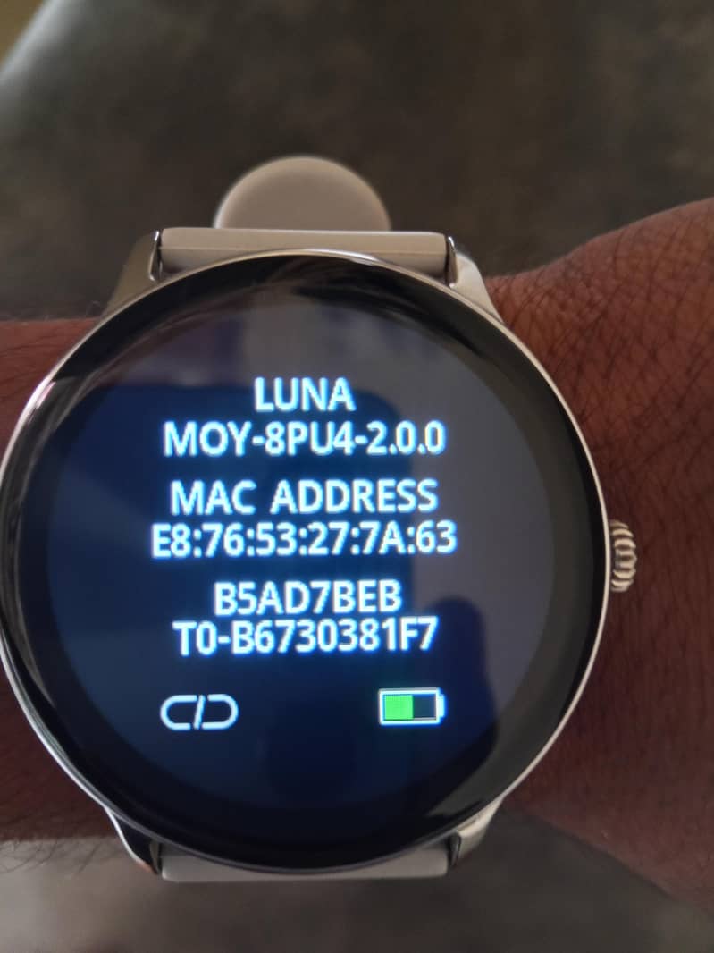 Zero Luna Smart Watch (Gray) 1