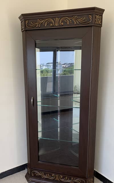 Wooden Carved Display Cabinet