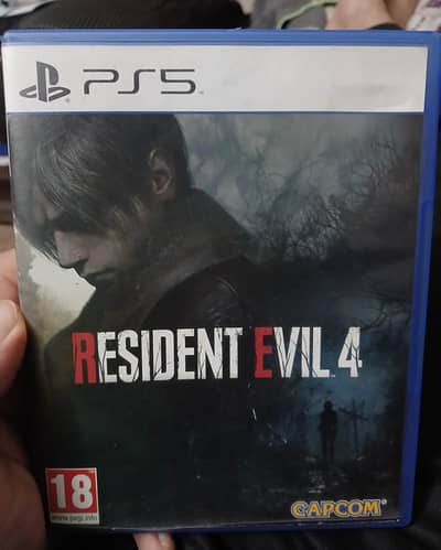 resident evil 4 (PS5).