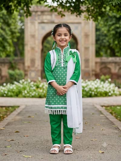 14 august  dress  ( for 4 to 6 year baby girl)