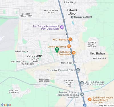 Shop For Rent In Neelam Block, Dc Colony Gujranwala.