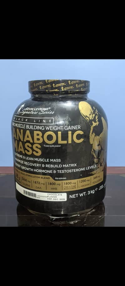 Kevin Levrone Anabolic Mass 3KG Weight Gainer