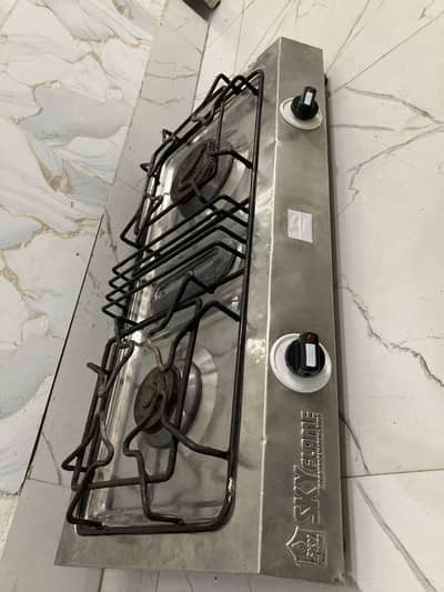 Gas Chulha / Gas Stove -Sky Flame 2 Burner