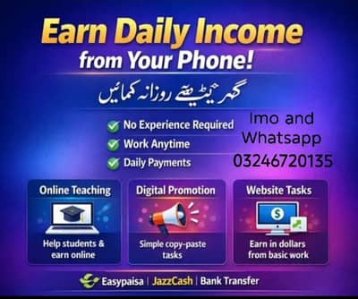Online home based work