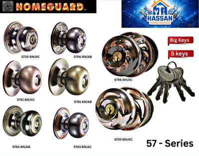 Homeguard Round Lock