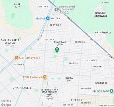 1 KANAL PLOT FOR SALE IN DHA PHASE 7 R BLOCK