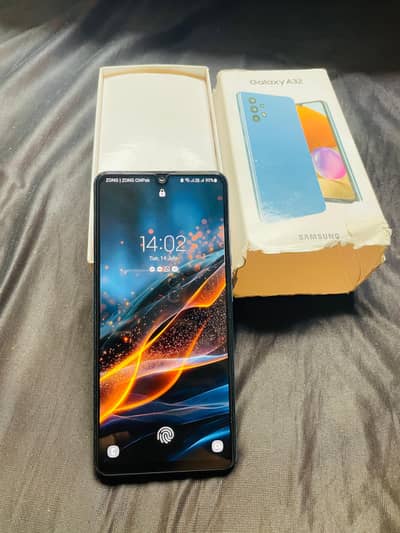 Samsung galaxy A32 with completed box 6/128