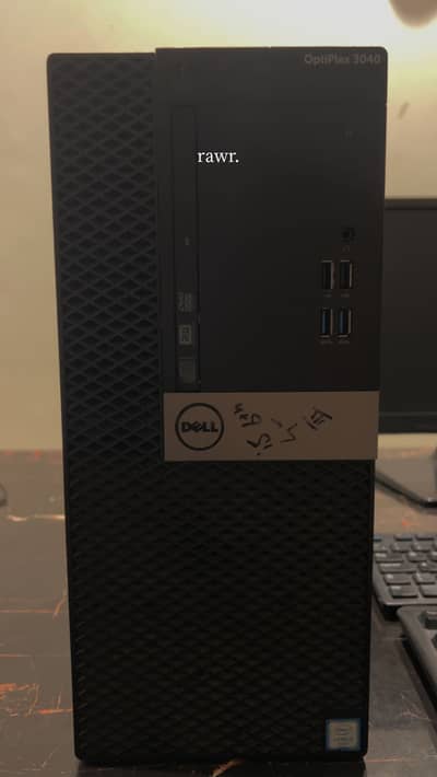 Gaming pc with all accessories