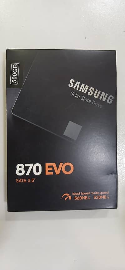Samsung SSD 500GB 870EVO