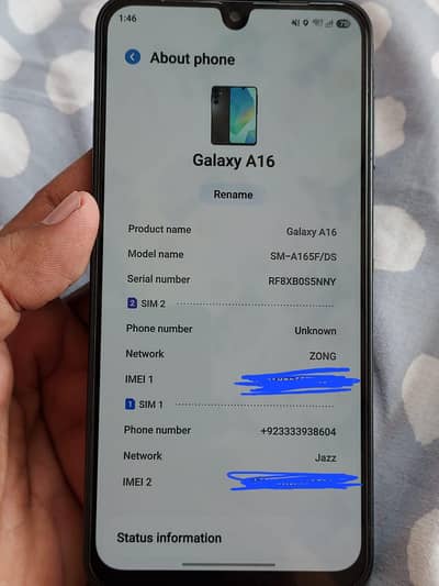 Samsung A 16