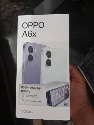 OPPO A6x 4/64GB for sale