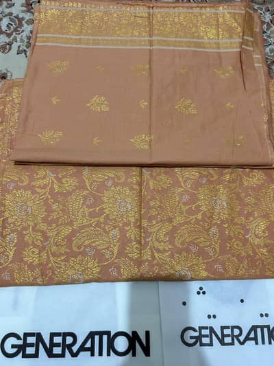 unstiched 2 pieces suit cut piece