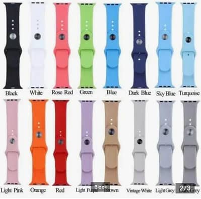 Pack of 5 Smart watch straps for kids and boys girls