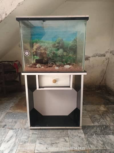 Fish Aquarium With Stand For sale Urgent