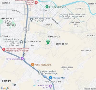 DHA phase 5 Emar 10 Marla Bolvard corner plot South face
