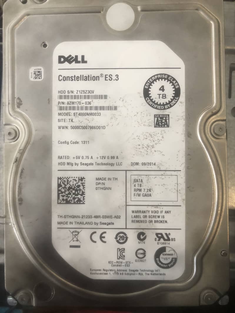 Hard disk -4TB 0