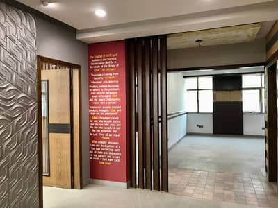 Ready to Move Commercial Office Space Available For Rent Total:2060-SQF Ist Floor Lift Available Location: G-8,Markaz