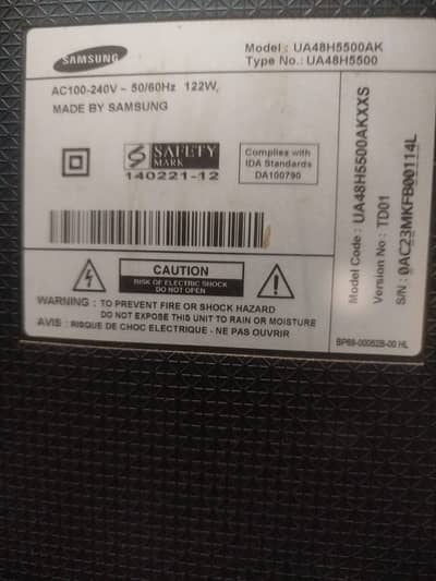 Samsung original 4k full HD led tv smart