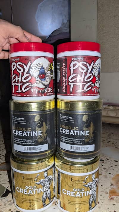 Creatine/Pre-workouts Imported | Authentic Product Available