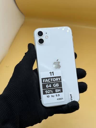 Apple iPhone 11 Factory unlock Non PTA 64 GB 90% BH