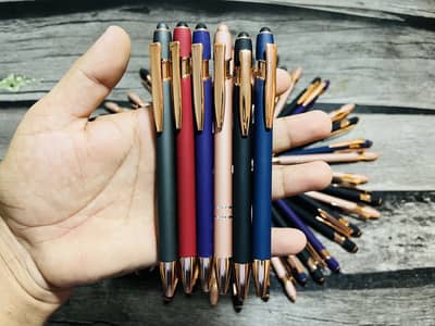 Premium Soft Touch 2-in-1 Stylus Ball Pen | Metal Body