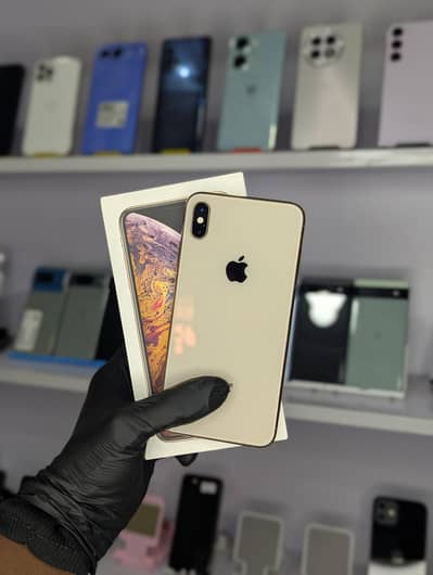 Apple iPhone XS Max 512GB Official PTA 77 Health With box
