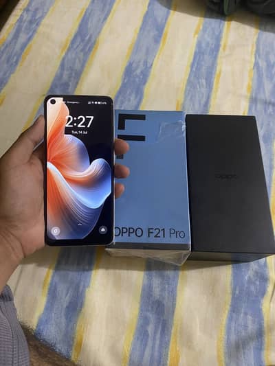 OPPO F21 PRO 8GB RAM 128 GB ROM WITH BOX EXCELLENT CONDITION