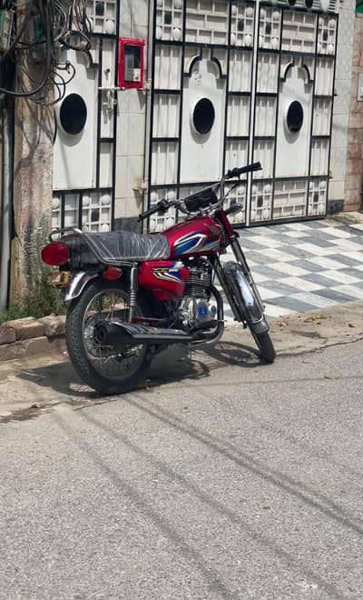 cg 125 all okay double saman
