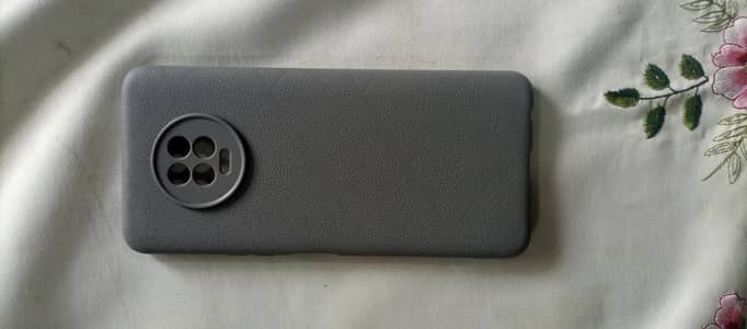 Infinix Note 7 Mobile Cover Gray Color.
