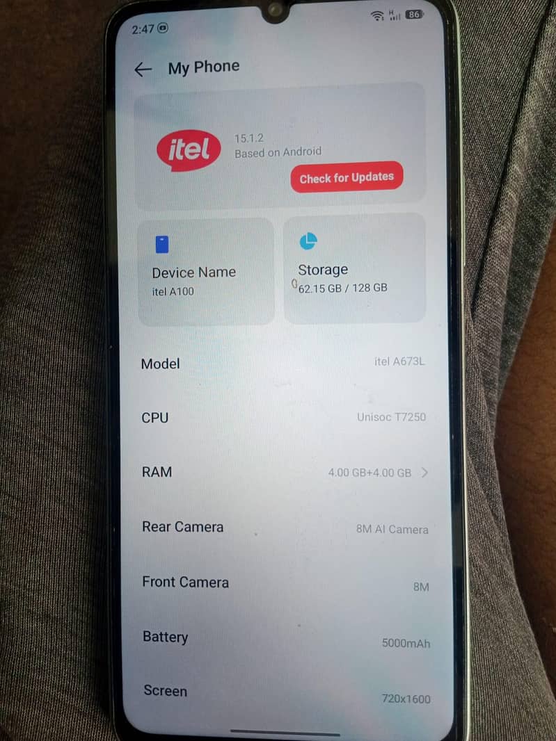 Itel Other Model 1