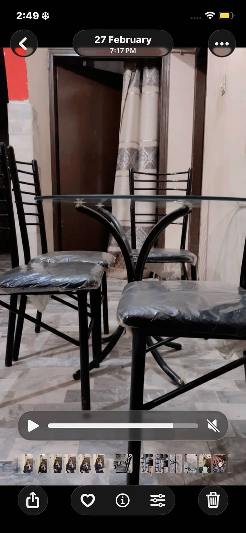 Dining table 4 seater 0
