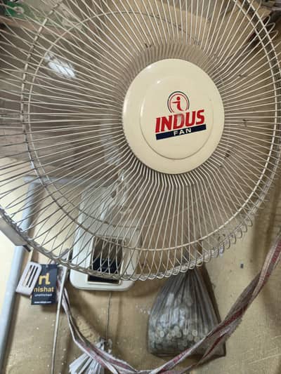 Indus bracket fan 10 by 10 condition phone number  03416323371