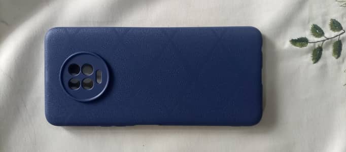 Infinix Note 7 Mobile Cover Blue Color.