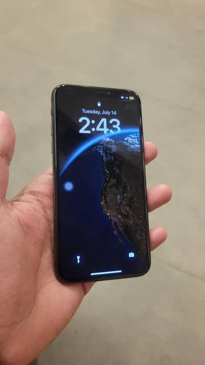 i phone X 256GB total original  face ID okay