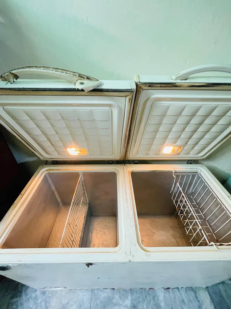 waves deep freezer 4