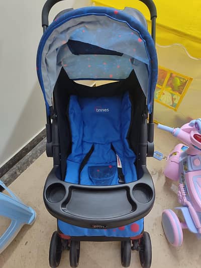 Tinnies Pram, stroller in brand new condition