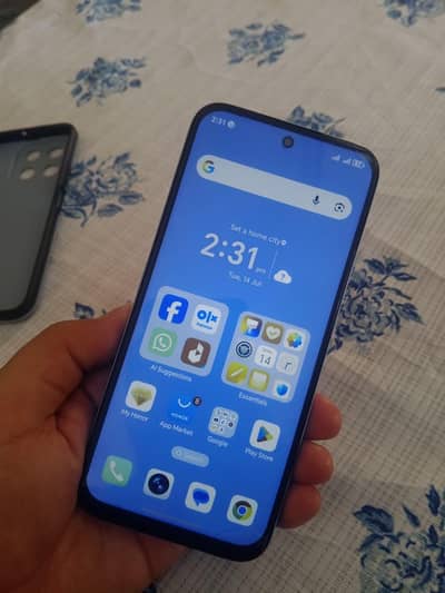 Honor X6c with box charger gum ho gya hai in Havelian